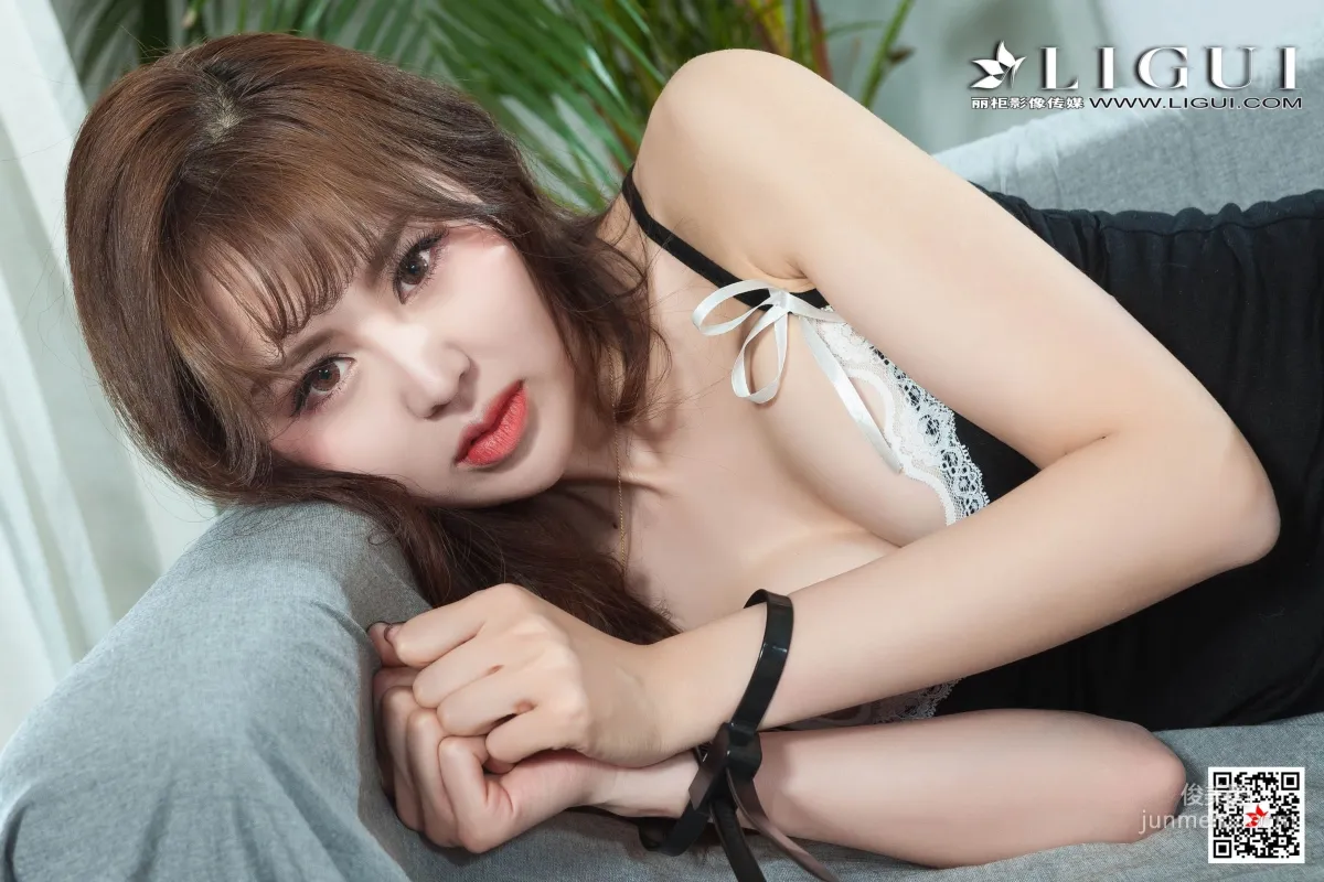 腿模涼兒《絲襪美腿捆綁繩藝》 [麗櫃美束Ligui] 寫真集 45