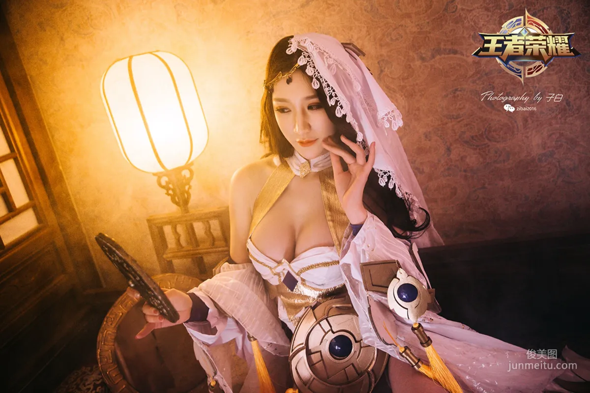 玄子《貂蟬-異域舞娘COS》 [頭條女神wordgirls] 寫真集 3