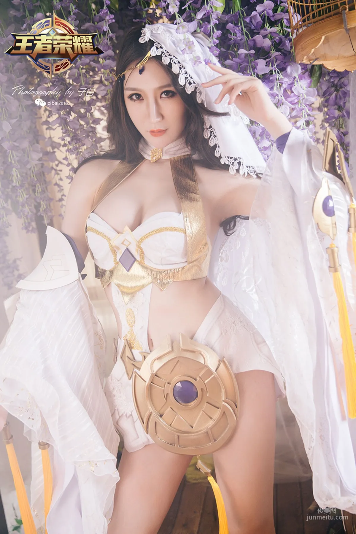 玄子《貂蟬-異域舞娘COS》 [頭條女神wordgirls] 寫真集 22