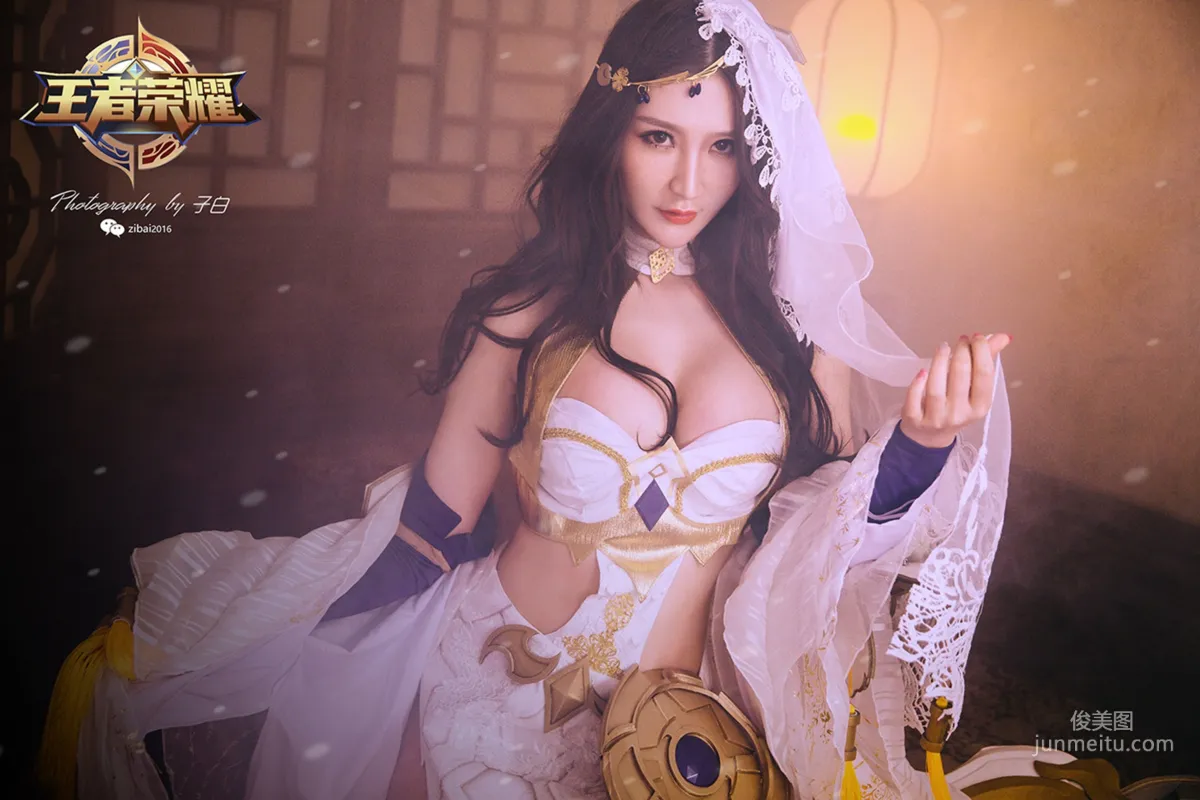 玄子《貂蟬-異域舞娘COS》 [頭條女神wordgirls] 寫真集 13
