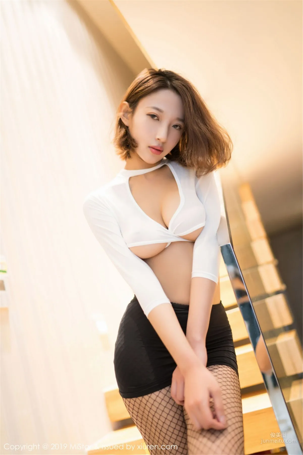 栗子Riz《清新白麗的瓜子臉》 [魅妍社MiStar] Vol.288 寫真集 40