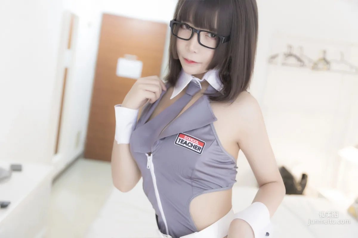 [风之领域] NO.122 情趣制服眼镜妹 写真集10