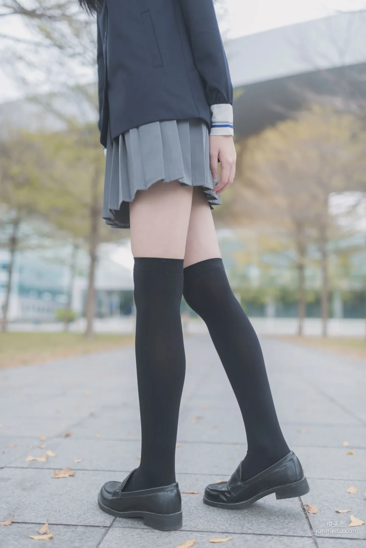 [风之领域] NO.021 学妹户外黑丝1 写真集5