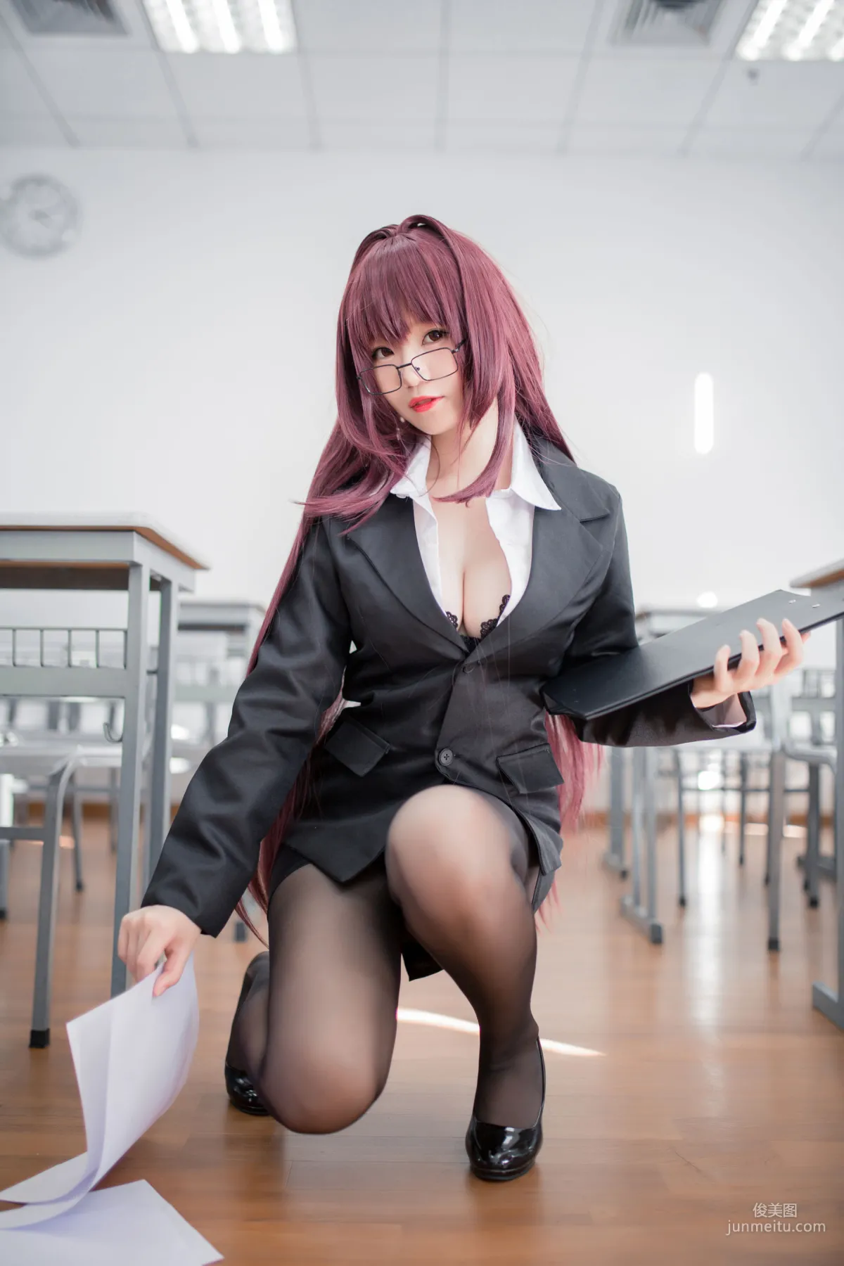 Yoko宅夏《斯卡哈教師》 [蘿莉COS] 寫真集 7