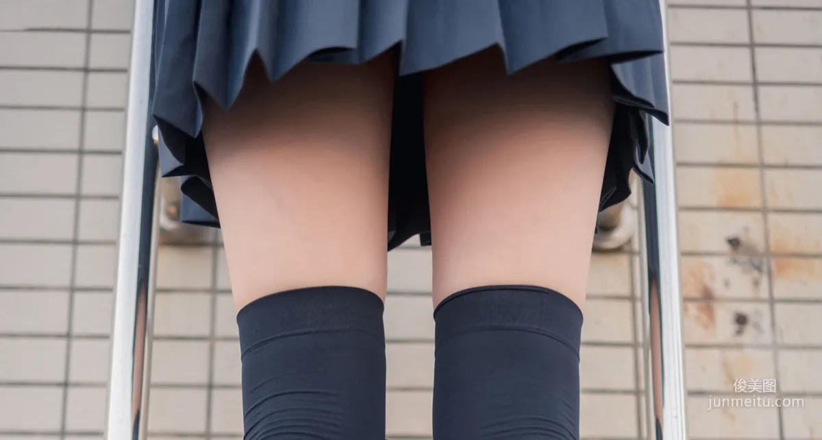 [風之領域] NO.120 超短情趣制服黑絲長腿2 寫真集 42