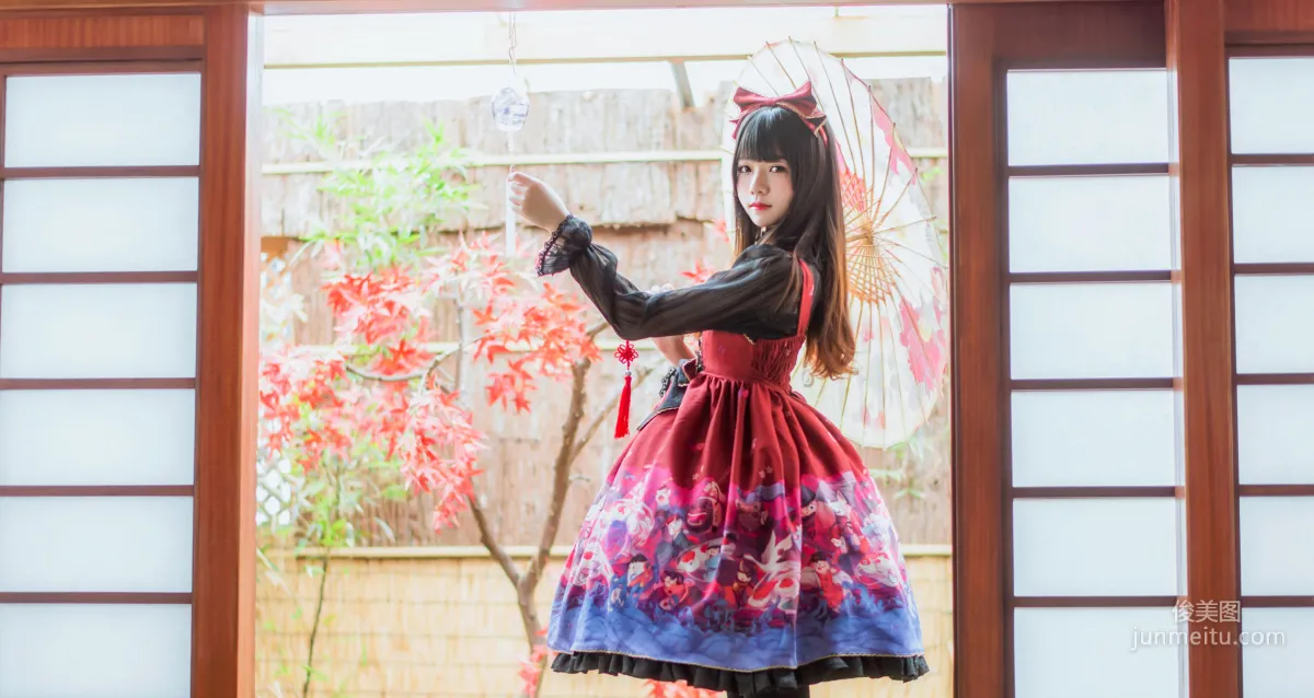 桜桃喵《和風lolita》 [蘿莉COS] 寫真集 4