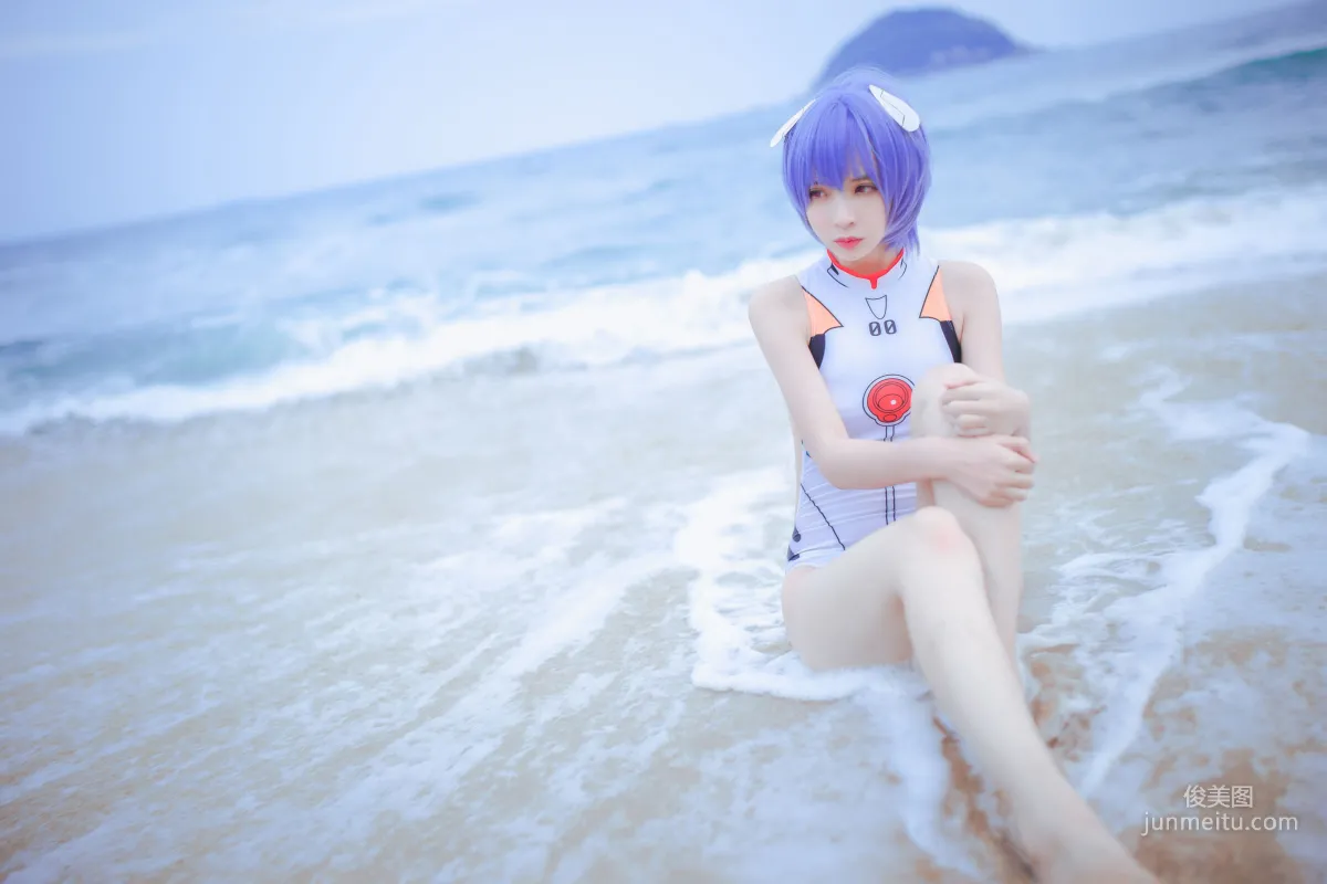 疯猫ss《泳装凌波女神》 [萝莉COS] 写真集36