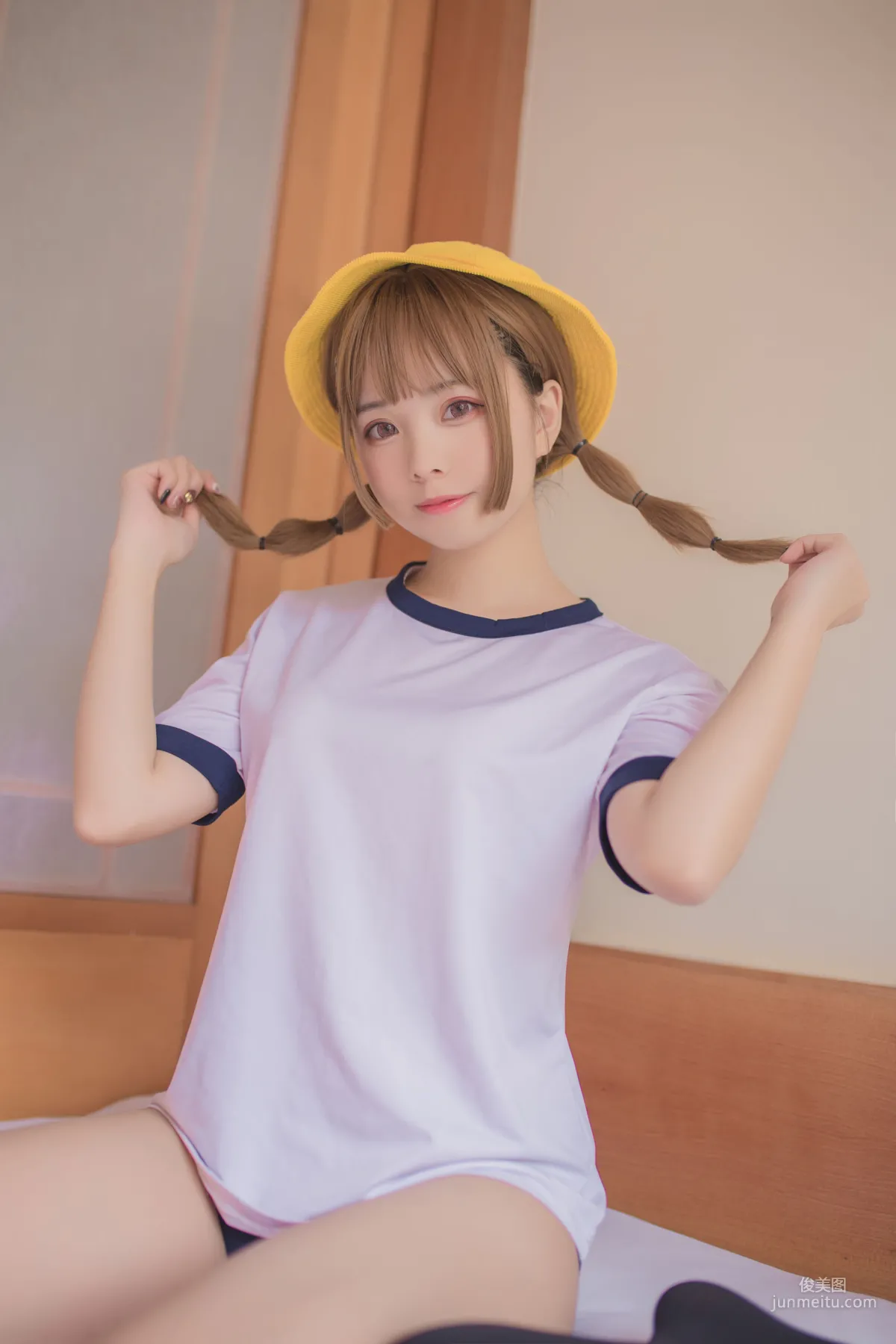 Yoko宅夏《妹湯物語(校服)》 [蘿莉COS] 寫真集 56