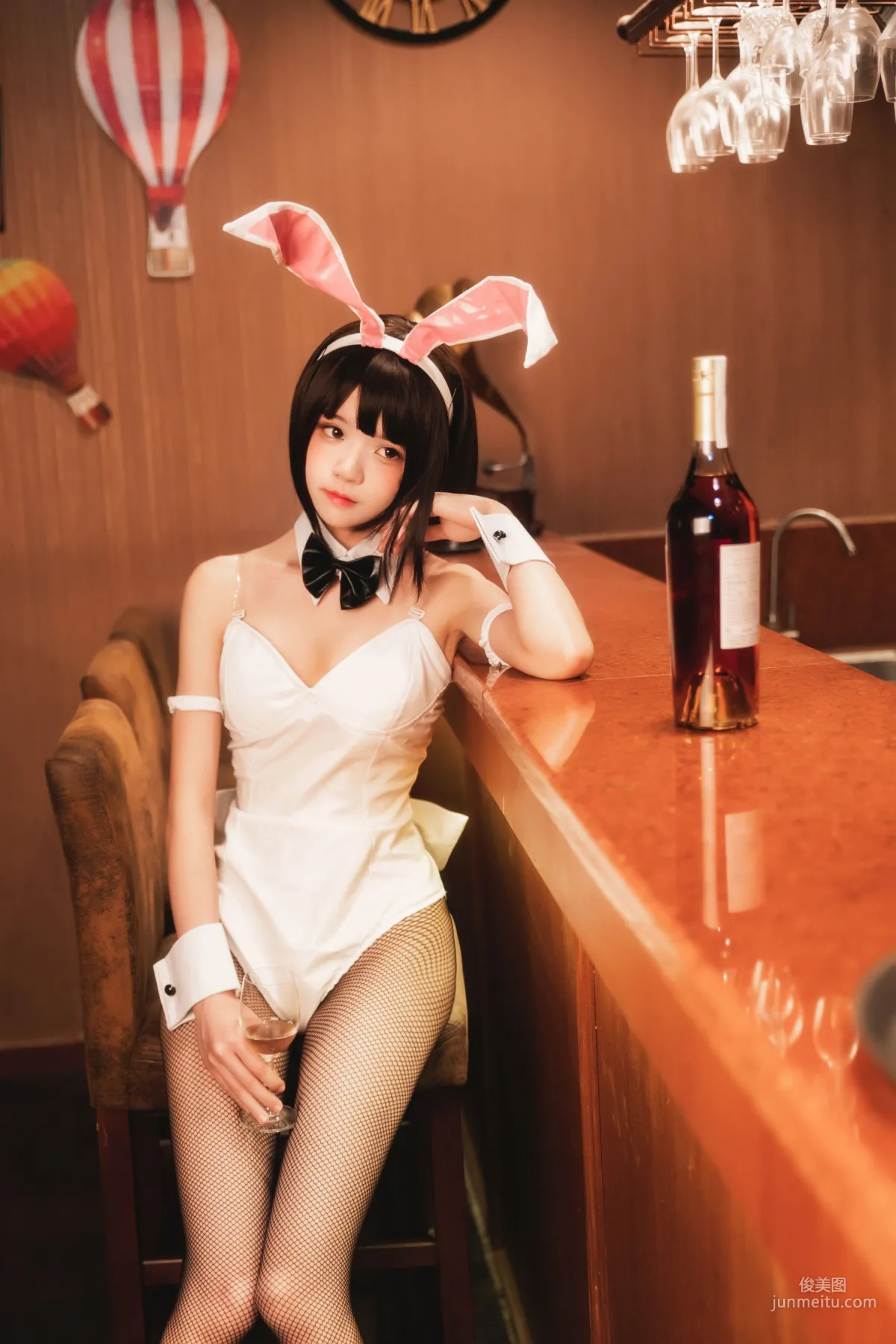 桜桃喵《(加藤惠)兔女郎》 [蘿莉COS] 寫真集 26