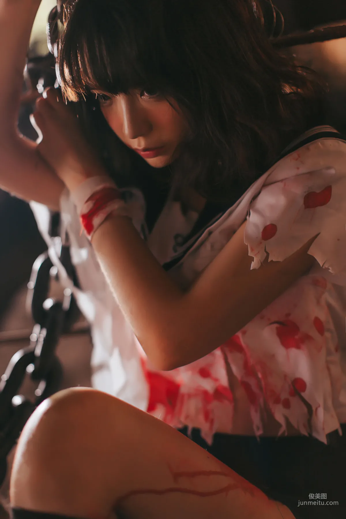 疯猫ss《被囚禁的少女》 [萝莉COS] 写真集22