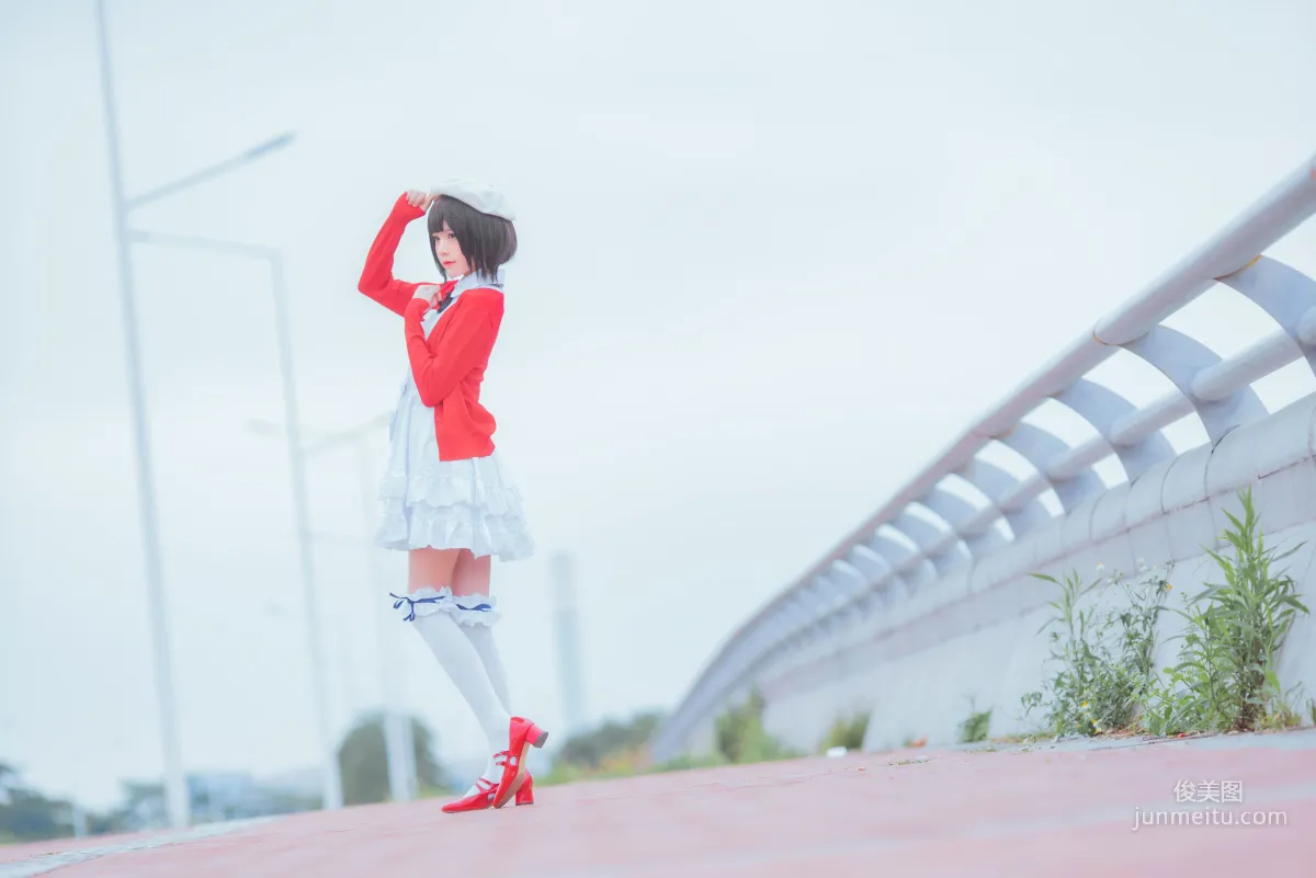 桜桃喵《(加藤惠)常服》 [蘿莉COS] 寫真集 5