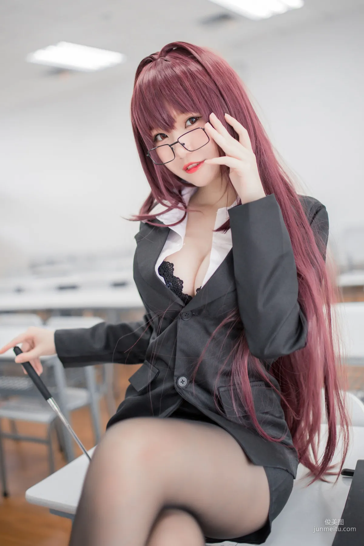 Yoko宅夏《斯卡哈教師》 [蘿莉COS] 寫真集 3
