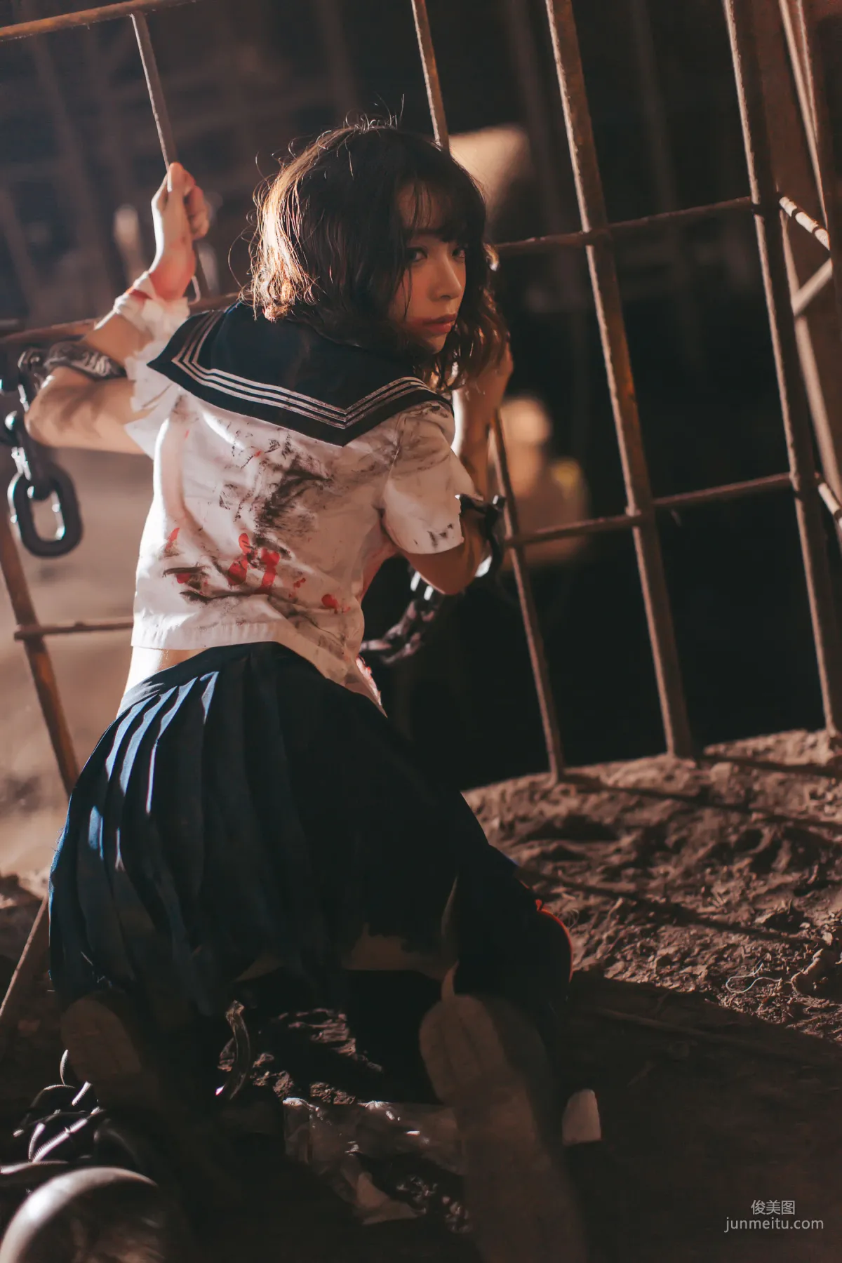疯猫ss《被囚禁的少女》 [萝莉COS] 写真集29