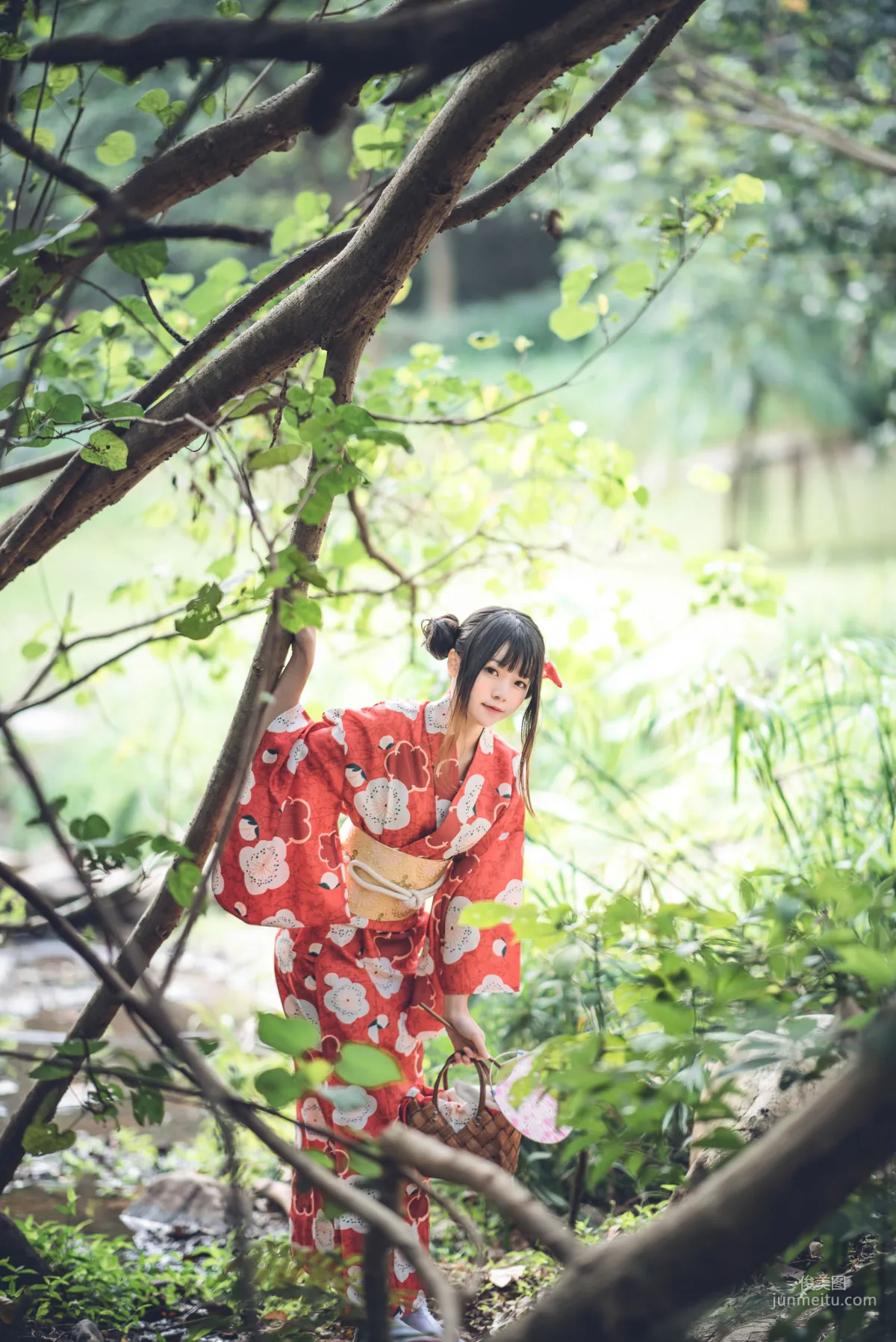 桜桃喵《夏日祭》 [萝莉COS] 写真集19