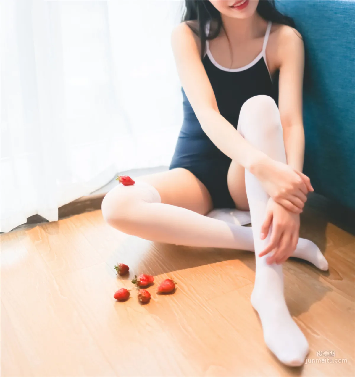 [风之领域] NO.093 蓝色死库水&白丝 写真集5
