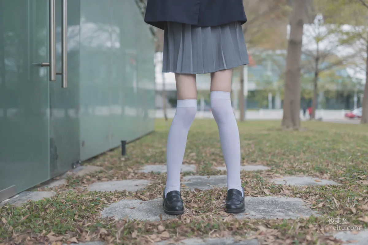 [风之领域] NO.021 学妹户外黑丝1 写真集45