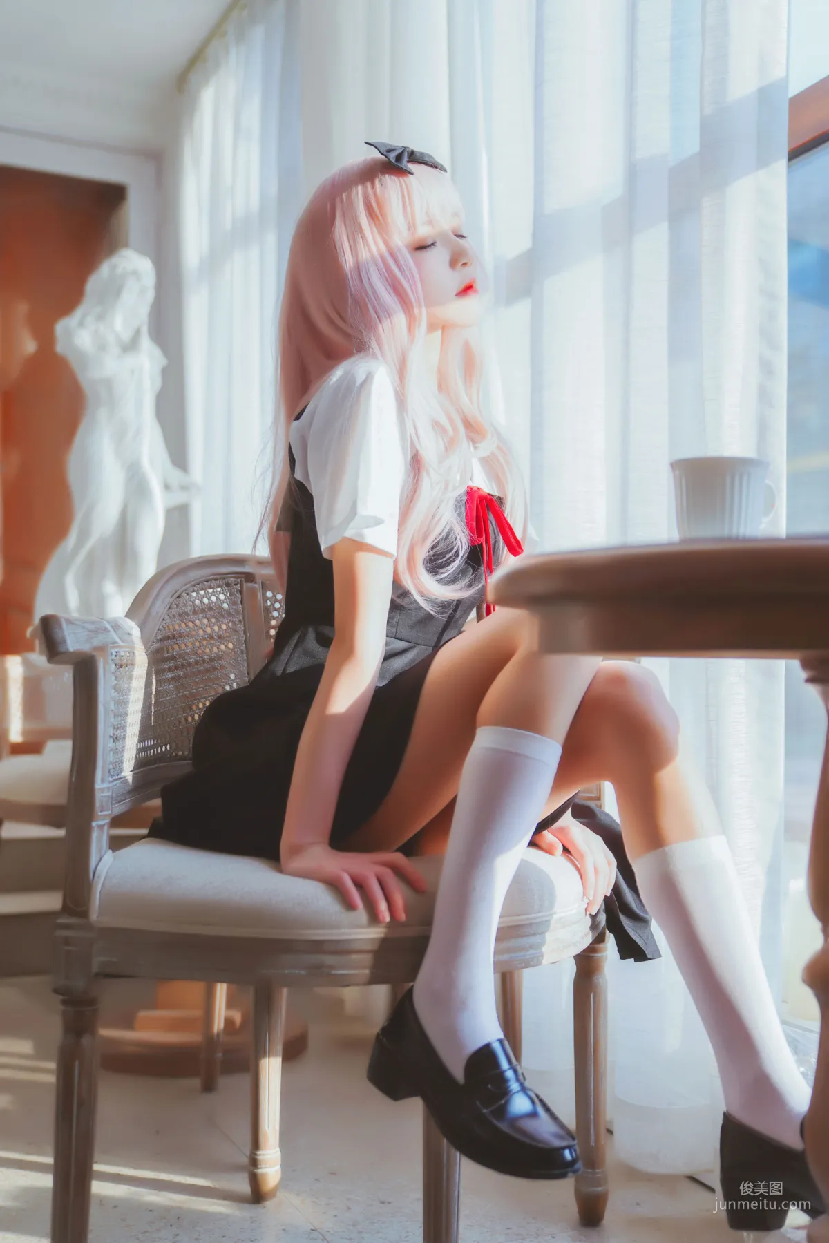 桜桃喵《藤原千花》 [蘿莉COS] 寫真集 43