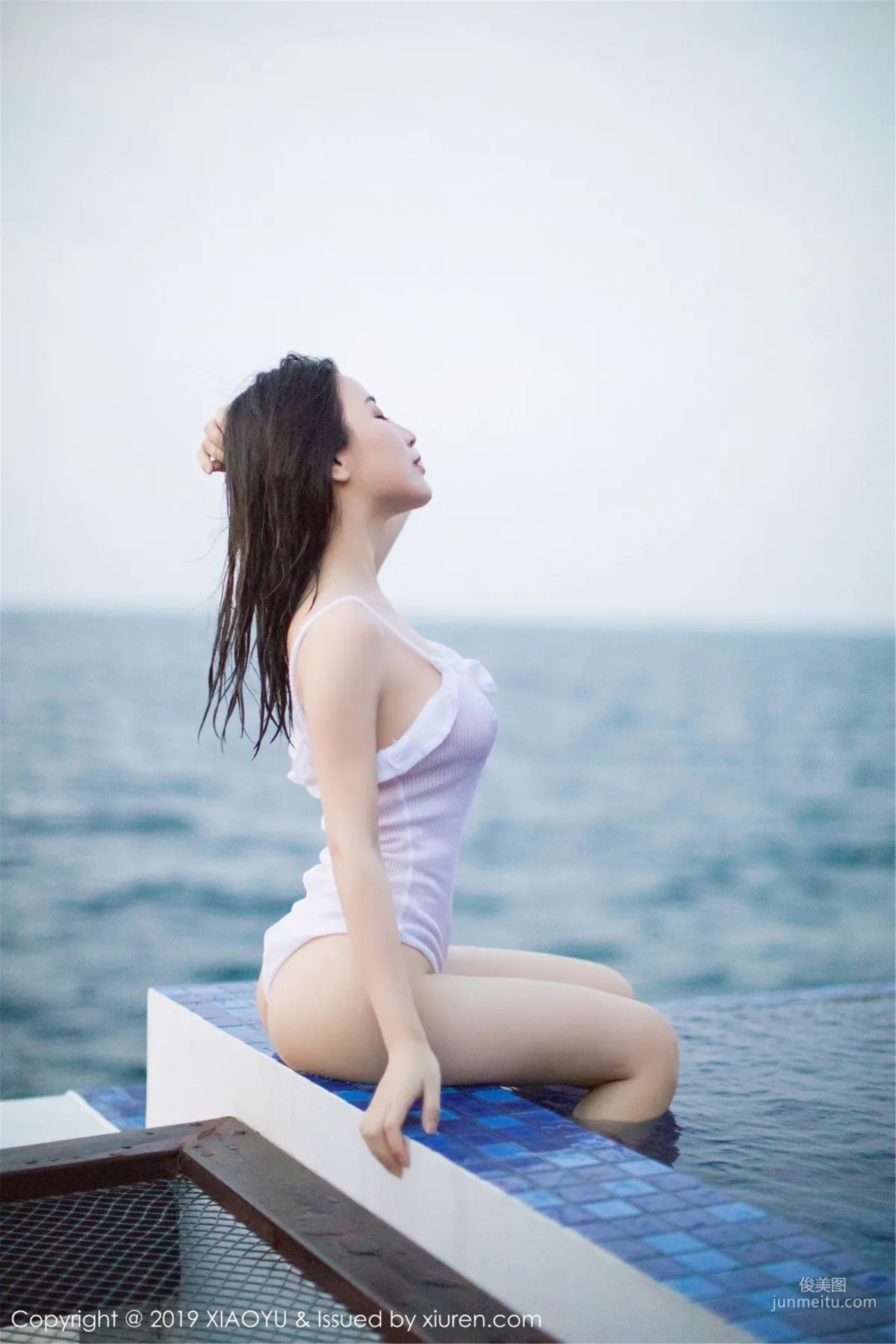 绯月櫻-Cherry《 别墅，大海，美女~~風景無限！》 [語畫界XIAOYU] Vol.071 寫真集 45