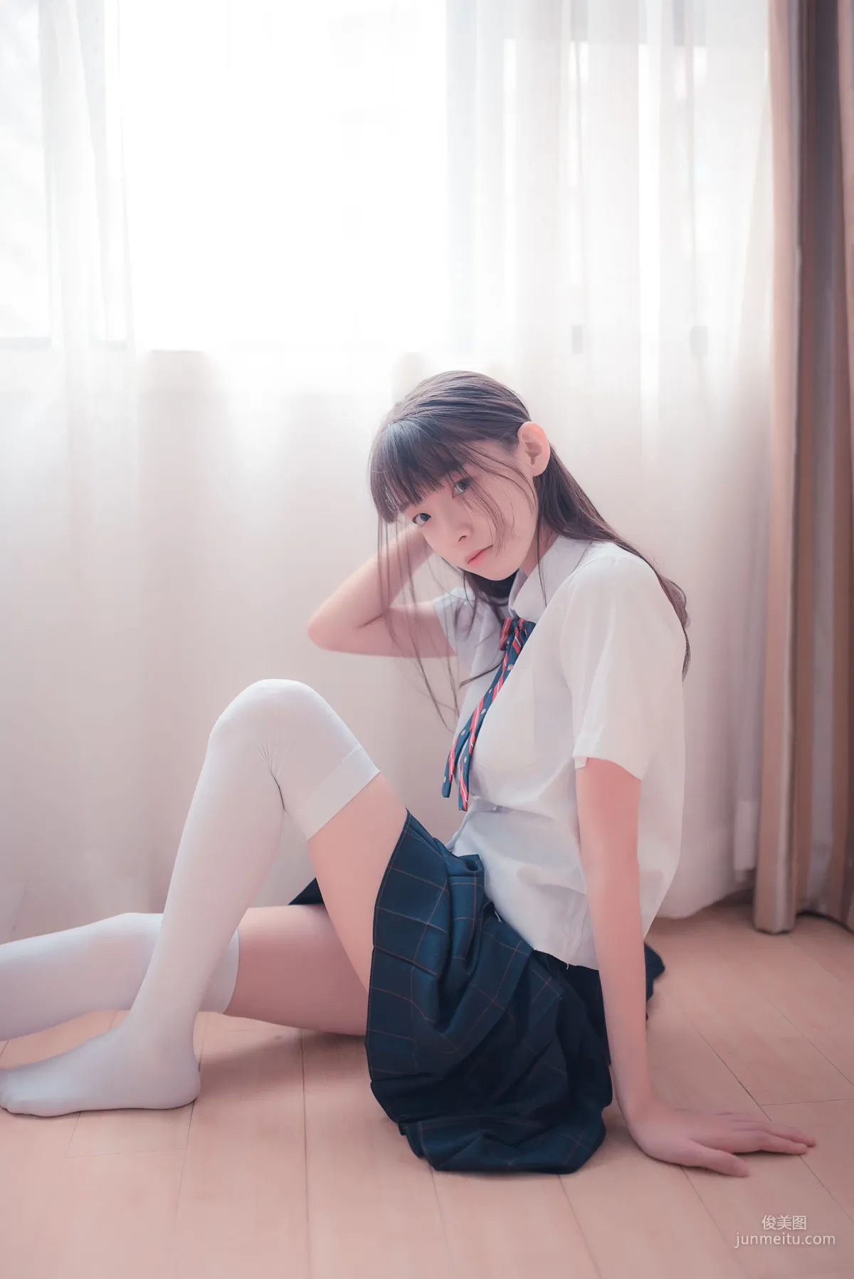 [风之领域] NO.004 邻家白丝清新女孩 写真集8