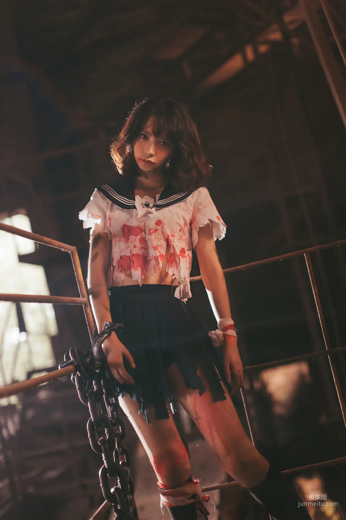疯猫ss《被囚禁的少女》 [萝莉COS] 写真集30