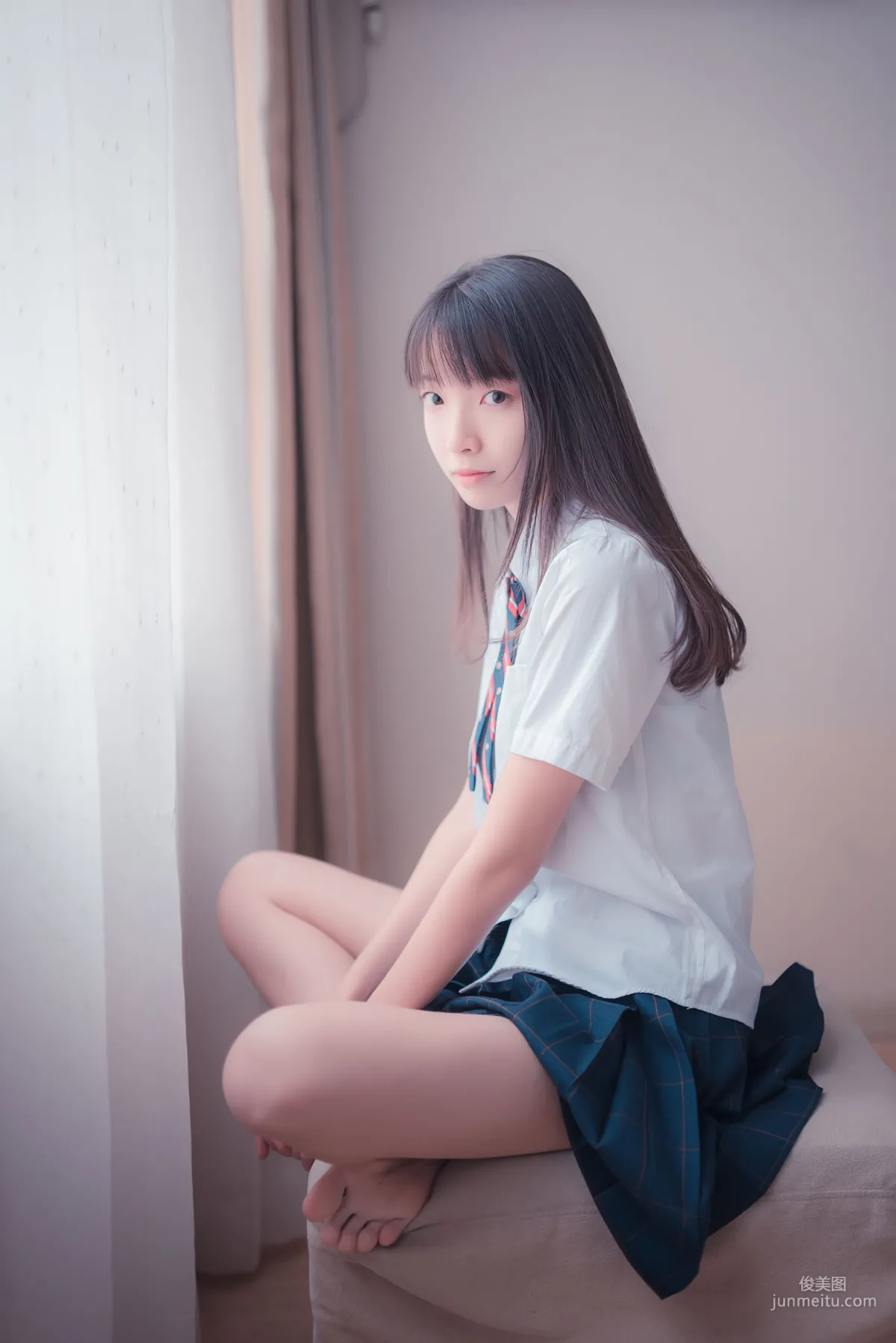 [风之领域] NO.004 邻家白丝清新女孩 写真集47