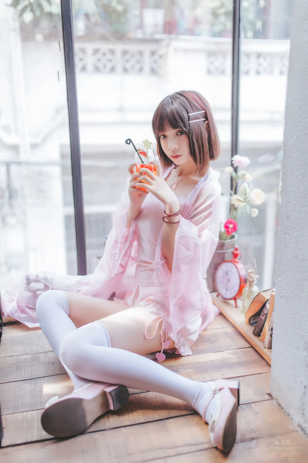 瘋貓ss《水手服和睡衣》 [蘿莉COS] 寫真集 47