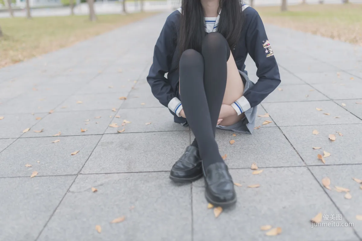 [风之领域] NO.021 学妹户外黑丝1 写真集16