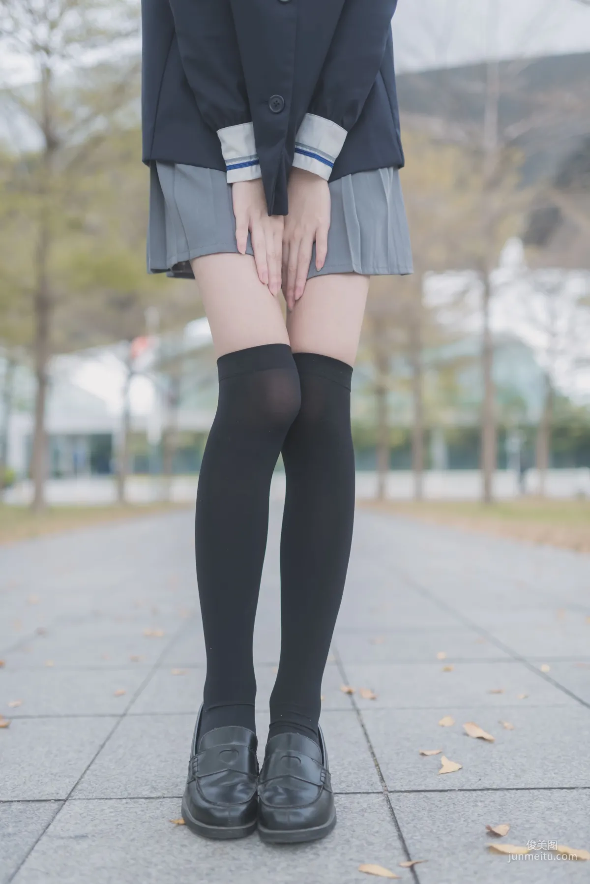 [风之领域] NO.021 学妹户外黑丝1 写真集6