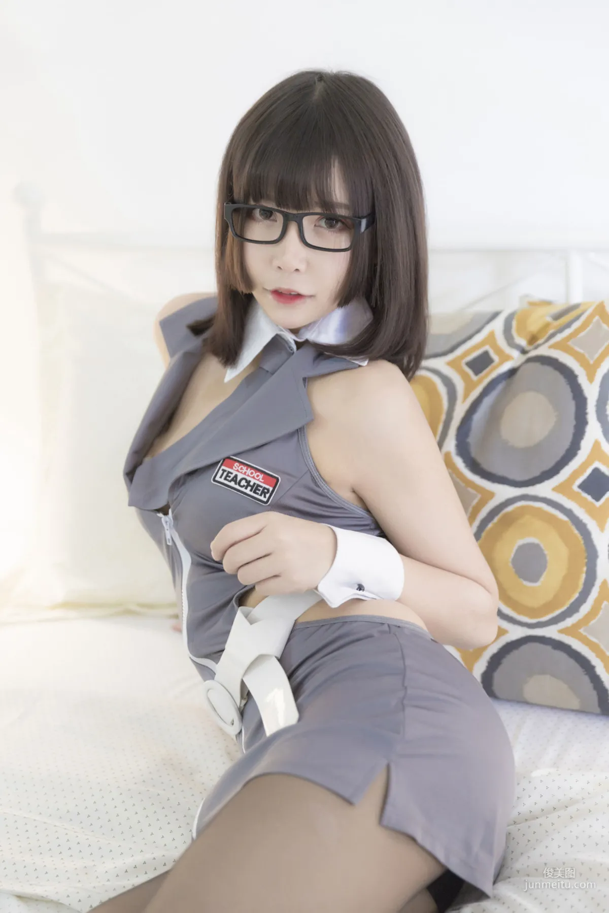 [风之领域] NO.122 情趣制服眼镜妹 写真集30