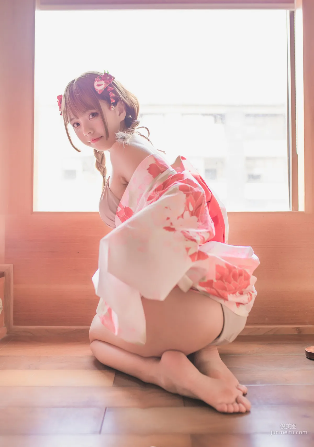 Yoko宅夏《妹湯物語(校服)》 [蘿莉COS] 寫真集 45