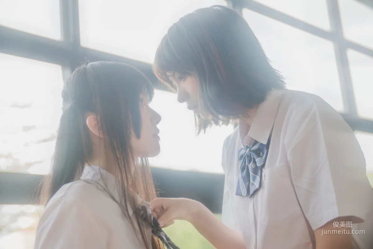 桜桃喵&瘋貓ss《JK百合》 [蘿莉COS] 寫真集 32