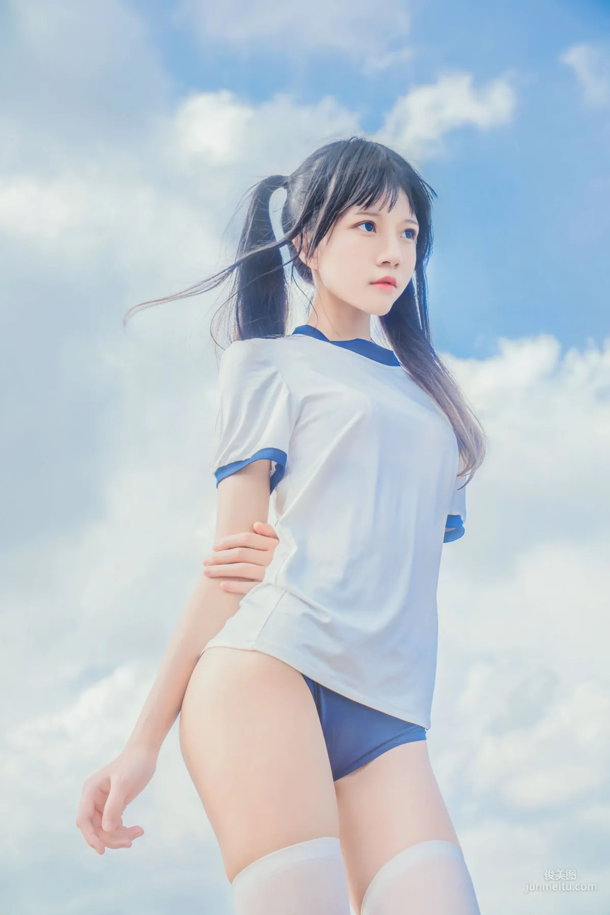 桜桃喵《体操服》 [萝莉COS] 写真集9