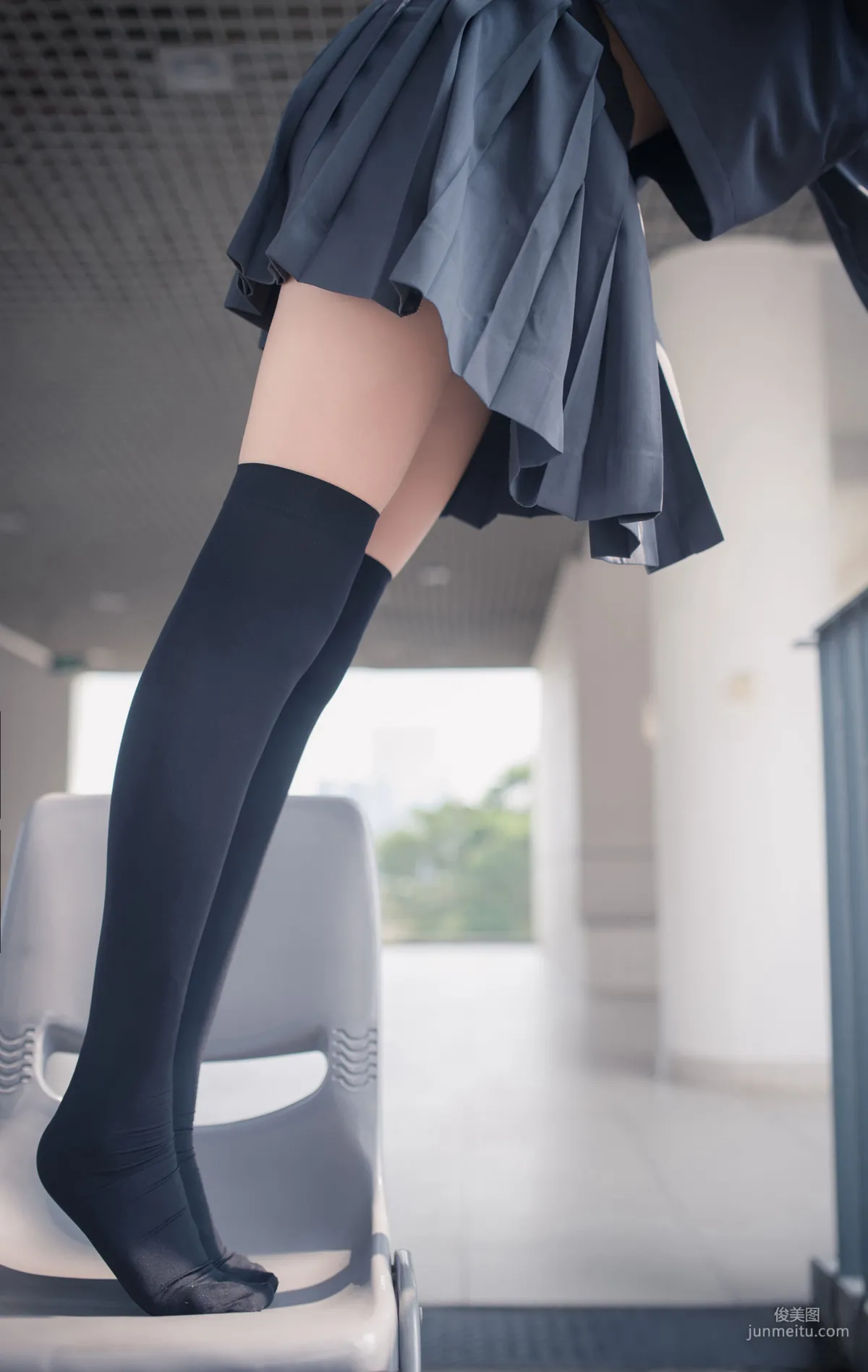 [風之領域] NO.120 超短情趣制服黑絲長腿2 寫真集 16