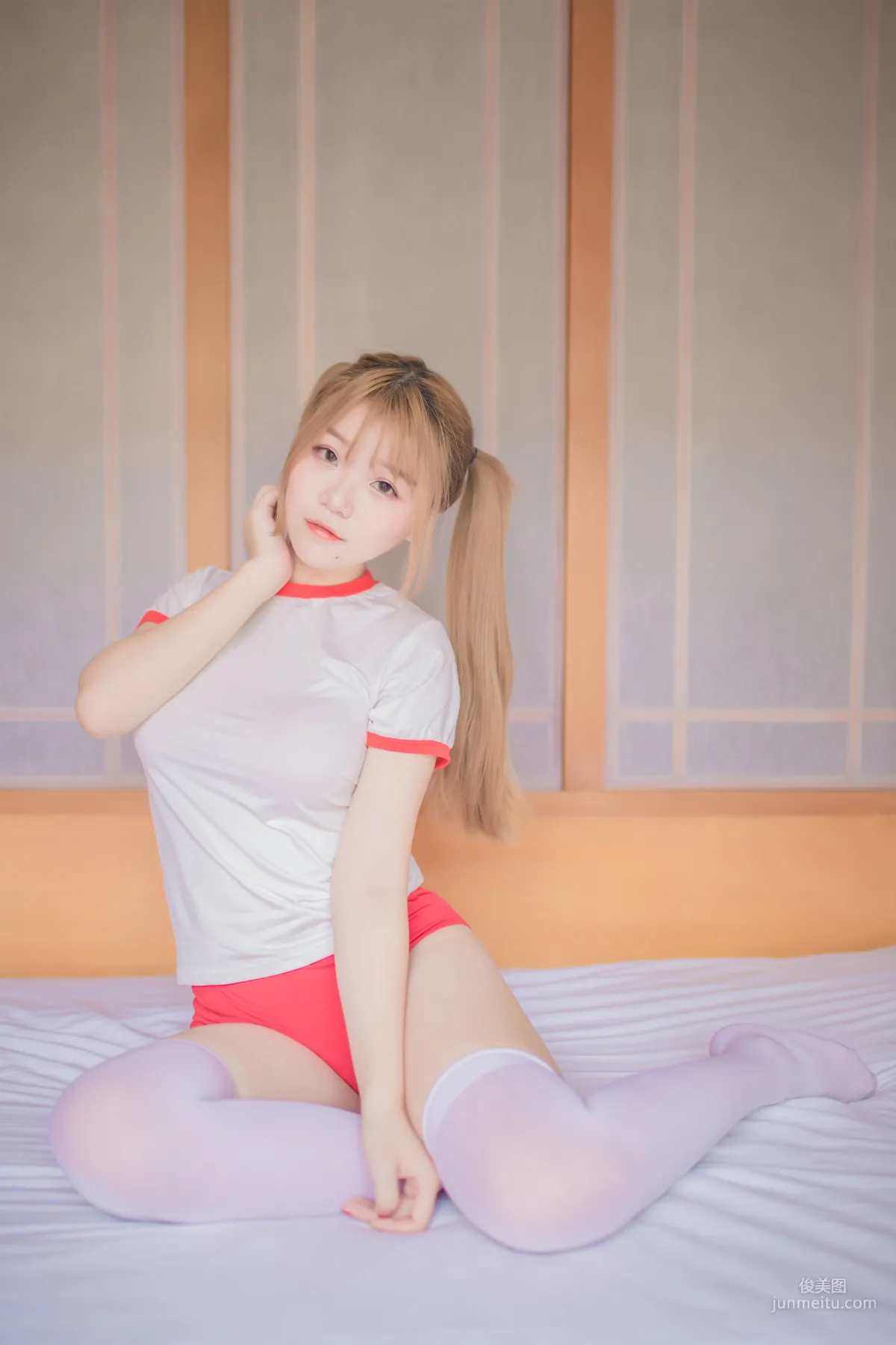 Yoko宅夏《妹湯物語(校服)》 [蘿莉COS] 寫真集 28