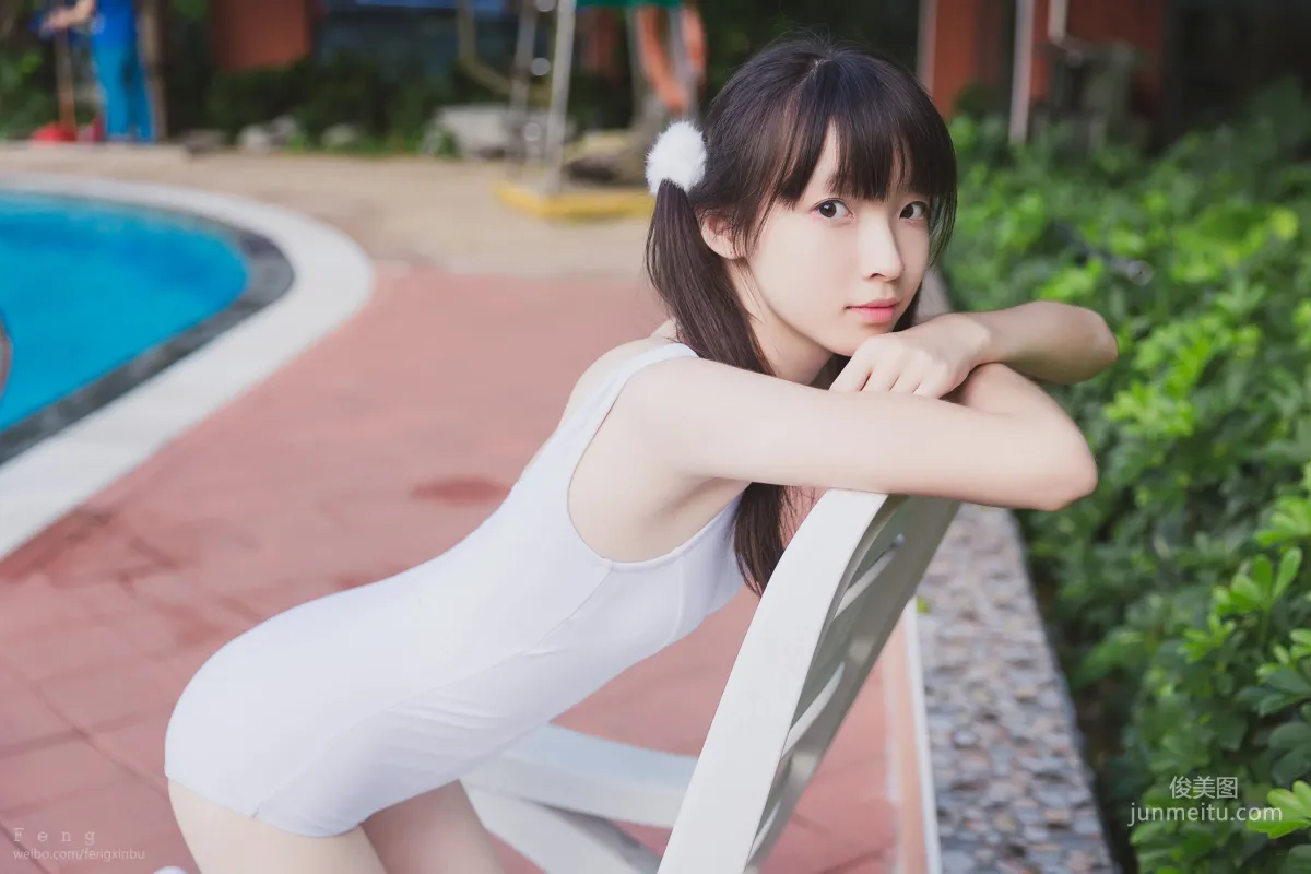 [风之领域] NO.053 双马尾少女 写真集29