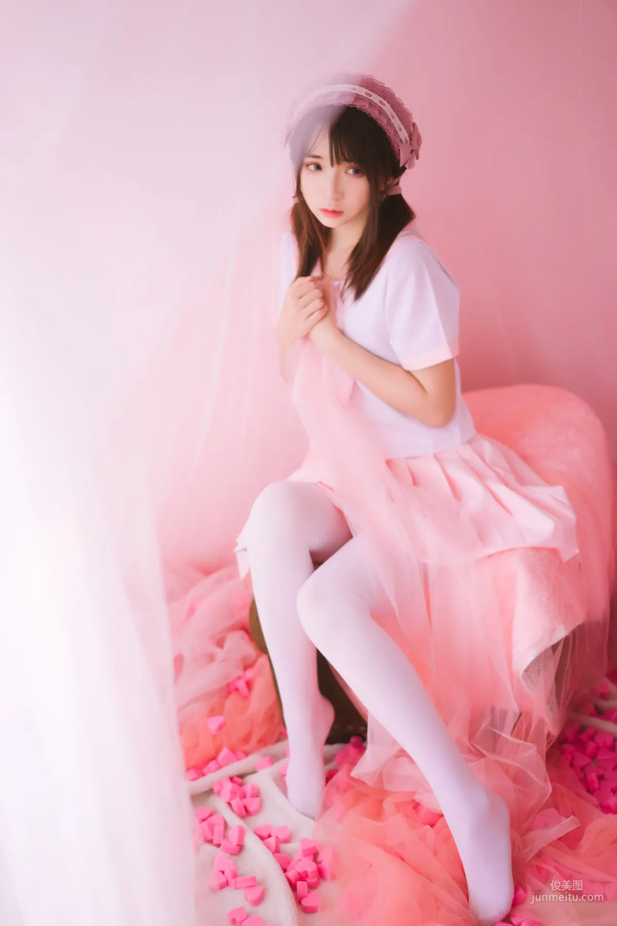瘋貓ss《絲襪狂想曲(粉)》 [蘿莉COS] 寫真集 43