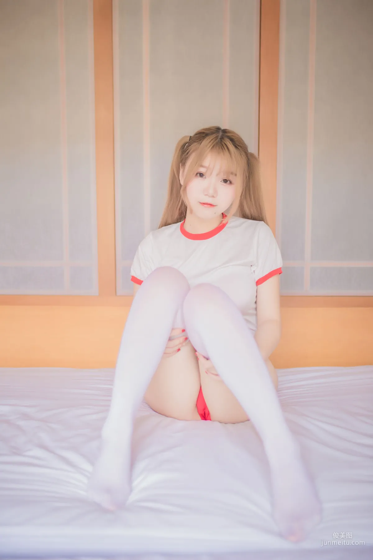 Yoko宅夏《妹湯物語(校服)》 [蘿莉COS] 寫真集 31