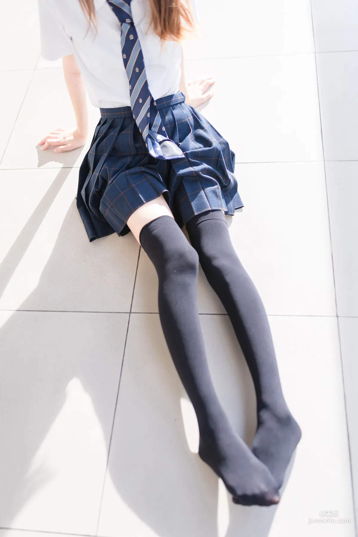 [风之领域] NO.070 午后阳光下的黑丝学妹 写真集16