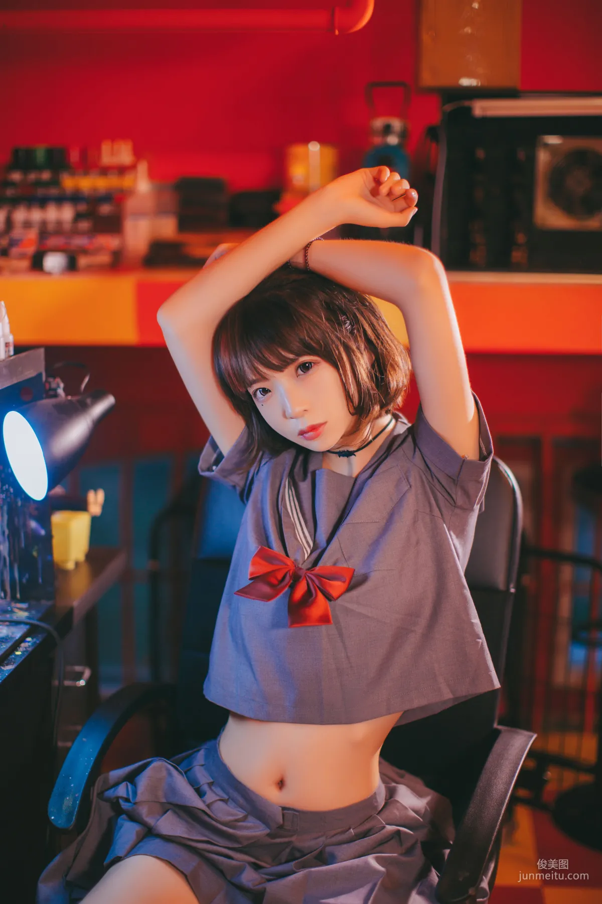 疯猫ss《被囚禁的少女》 [萝莉COS] 写真集41