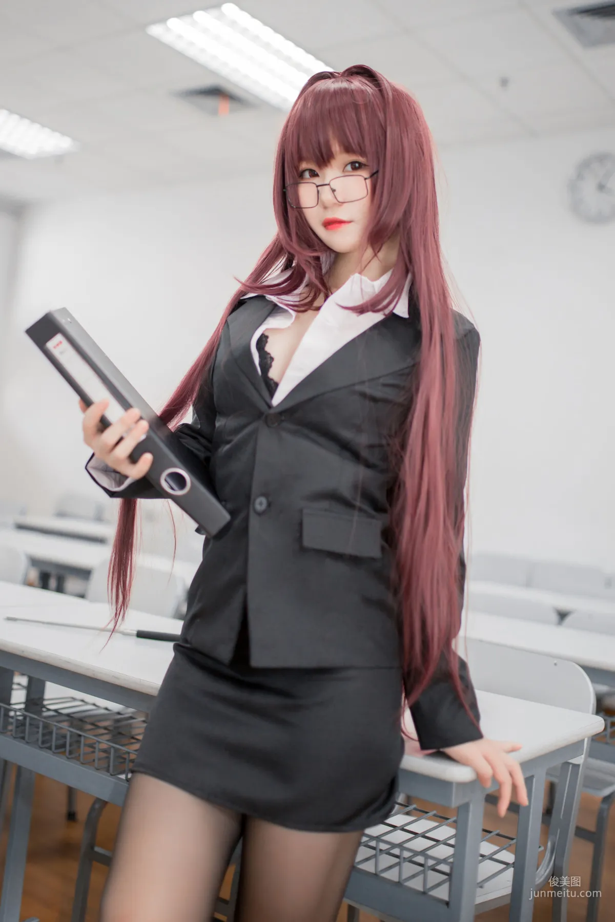Yoko宅夏《斯卡哈教師》 [蘿莉COS] 寫真集 4