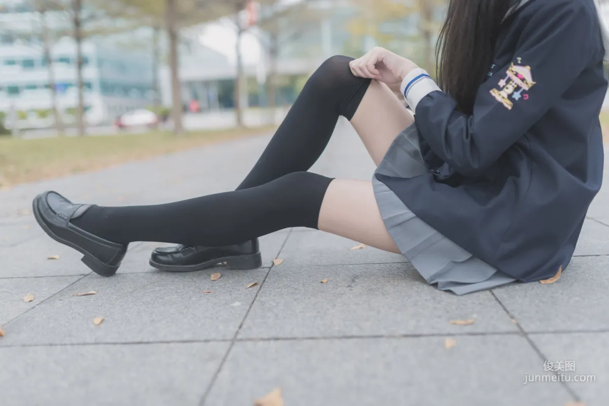 [风之领域] NO.021 学妹户外黑丝1 写真集12