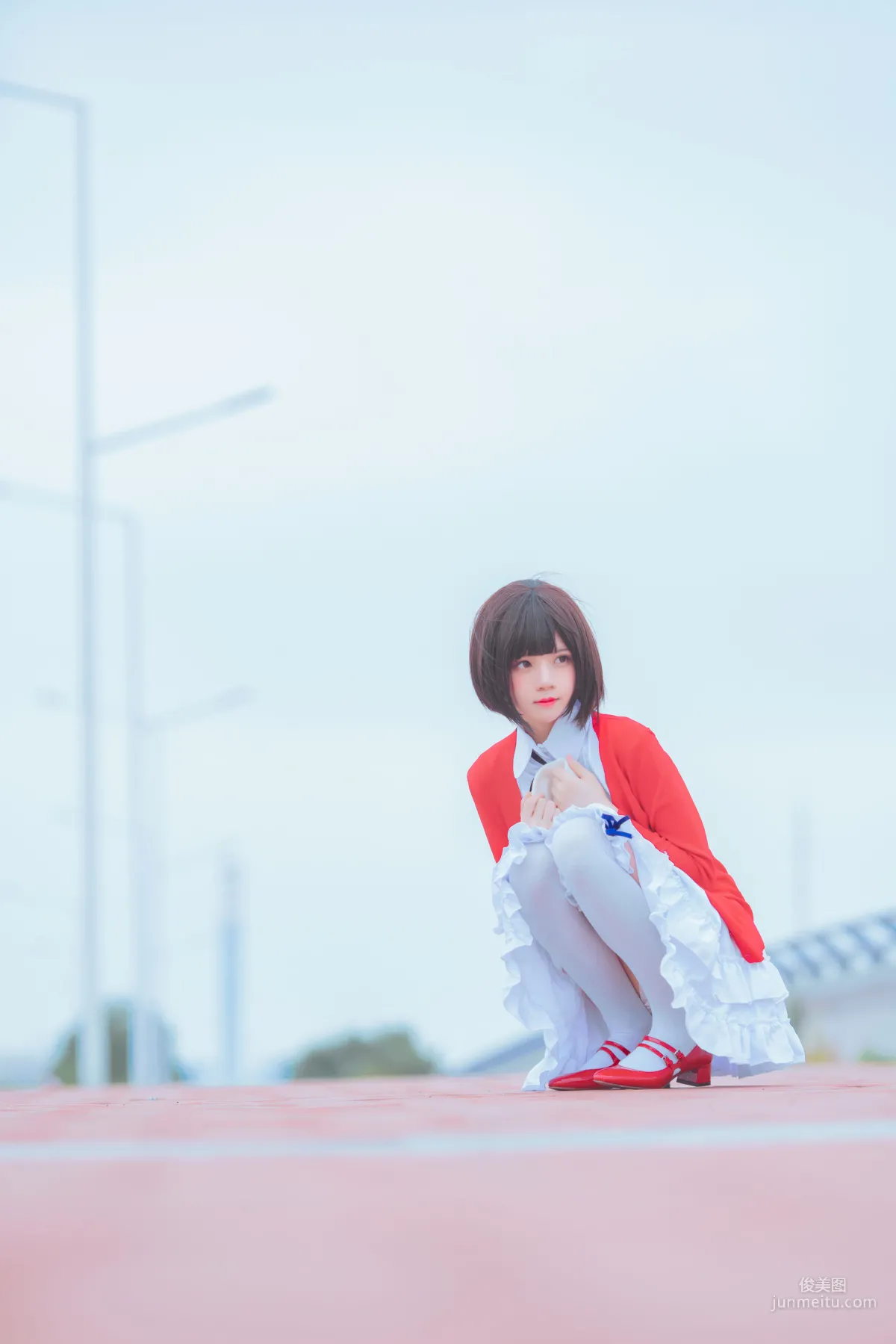 桜桃喵《(加藤惠)常服》 [蘿莉COS] 寫真集 26