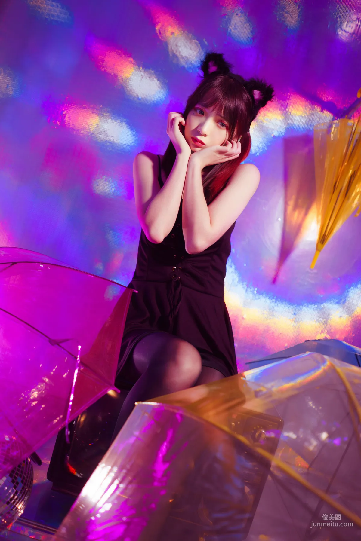 瘋貓ss《絲襪狂想曲(光)》 [蘿莉COS] 寫真集 28