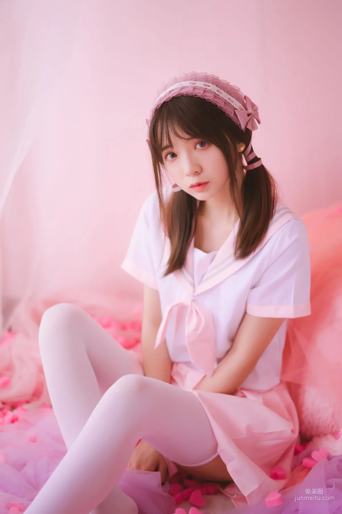 瘋貓ss《絲襪狂想曲(粉)》 [蘿莉COS] 寫真集 33