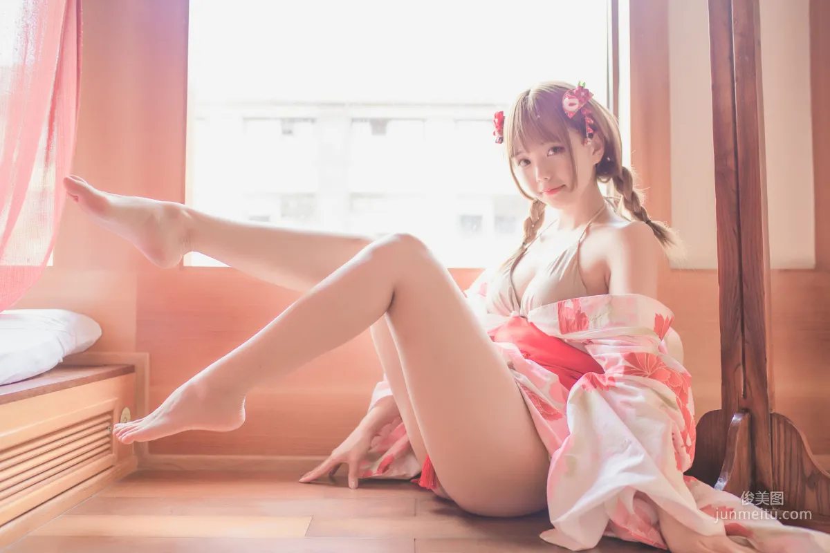 Yoko宅夏《妹湯物語(和服)》 [蘿莉COS] 寫真集 46