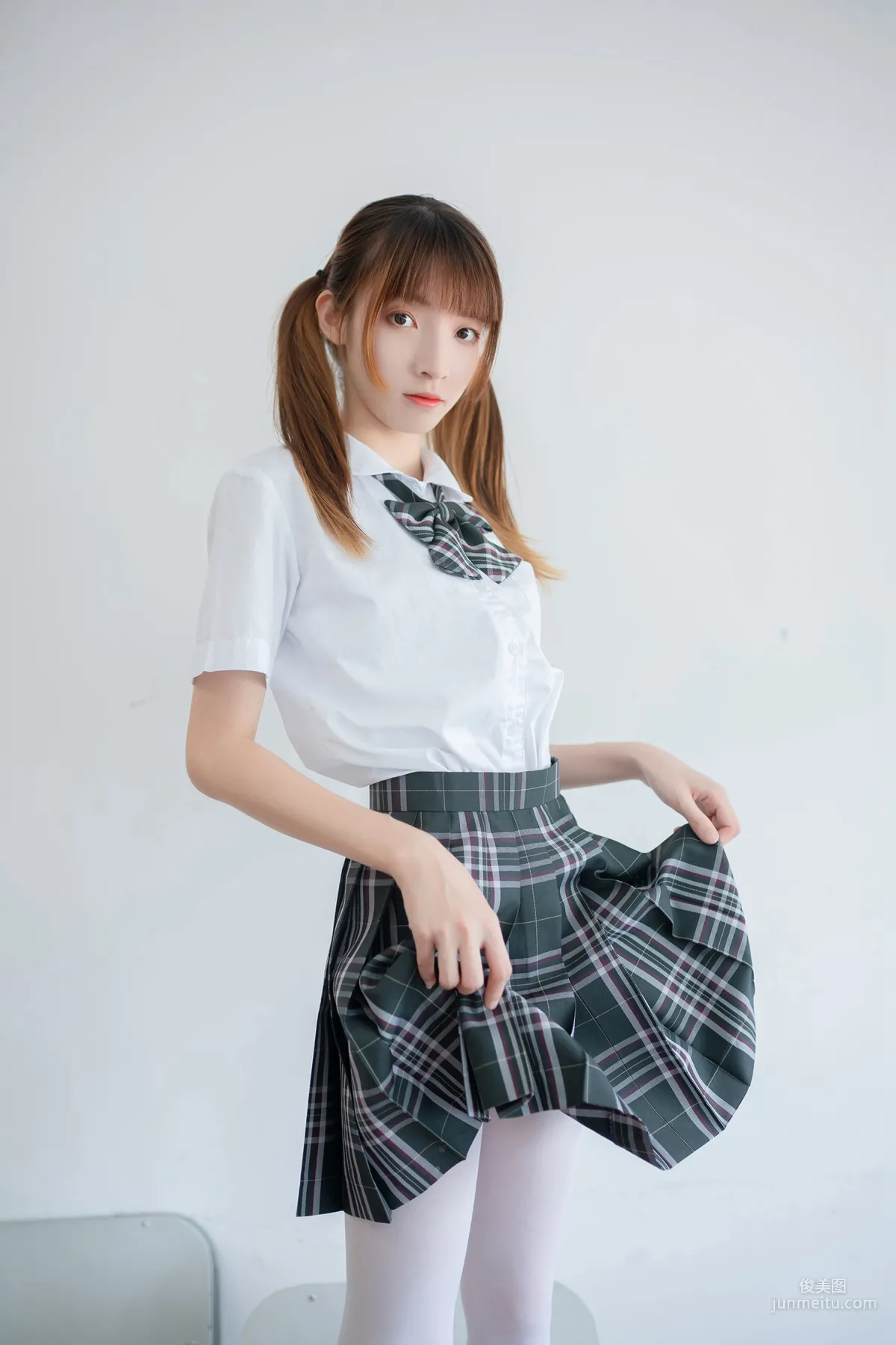 [风之领域] NO.069 教室白丝长腿 写真集48