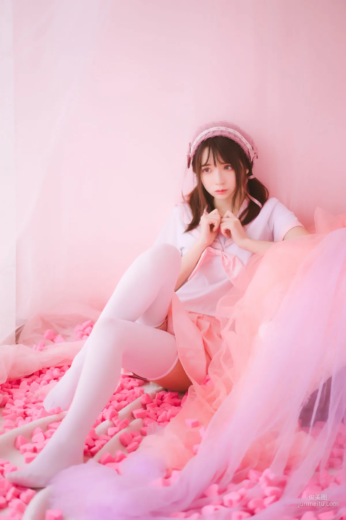 瘋貓ss《絲襪狂想曲(粉)》 [蘿莉COS] 寫真集 20