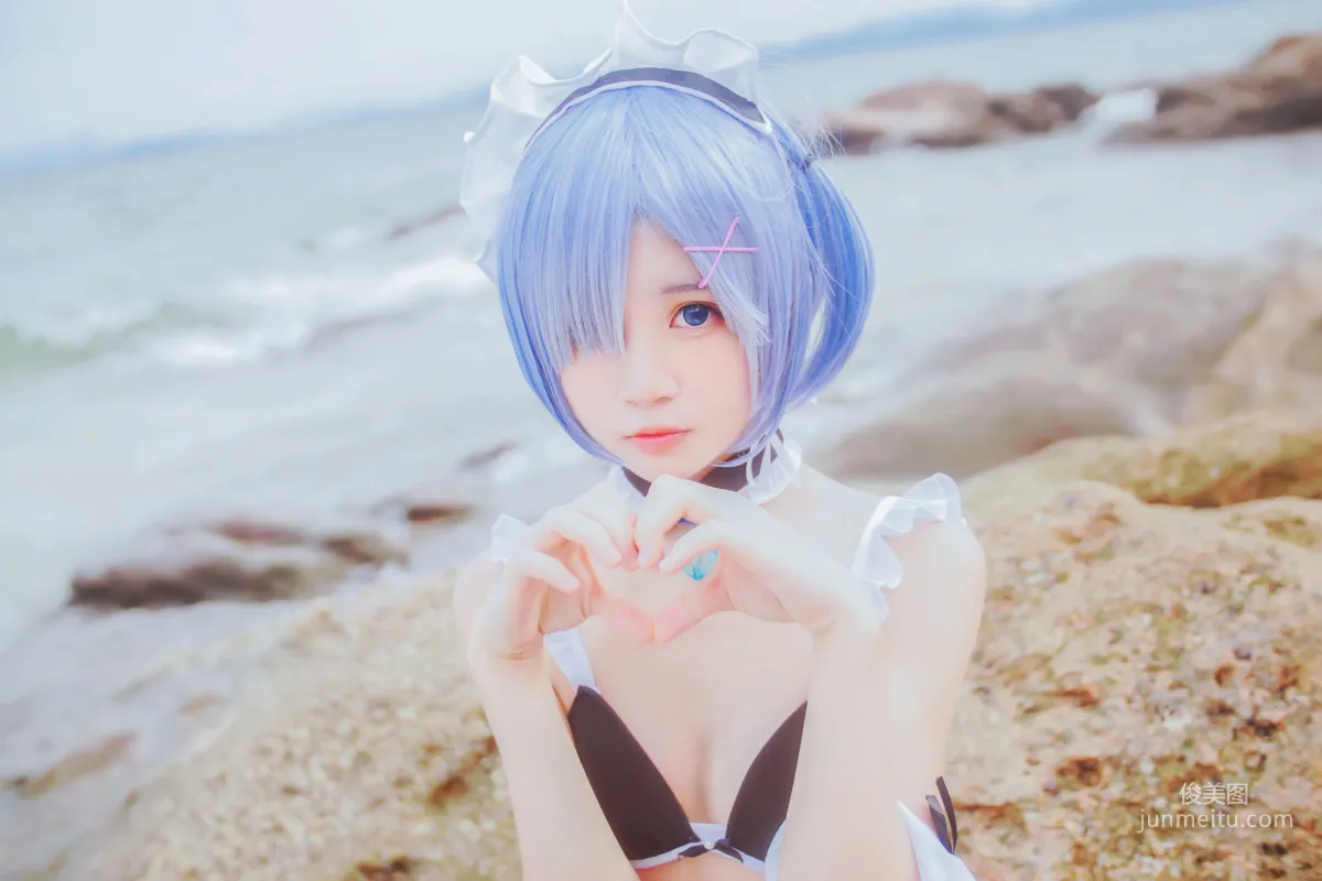 桜桃喵《蕾姆COS》 [萝莉COS] 写真集2