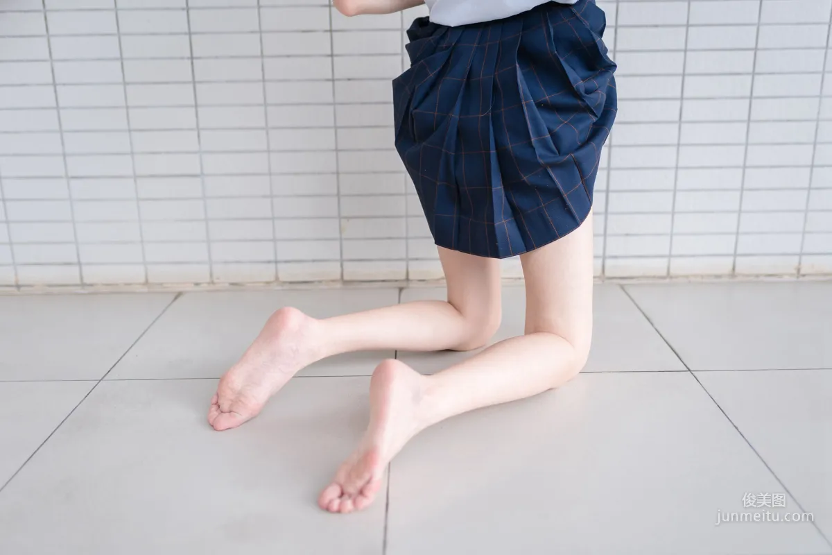 [风之领域] NO.070 午后阳光下的黑丝学妹 写真集38