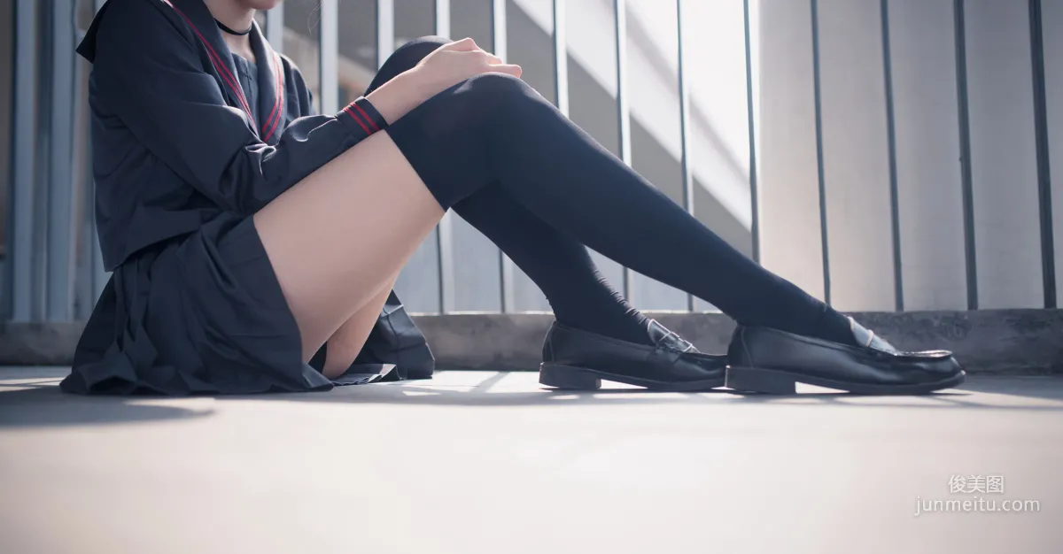 [風之領域] NO.120 超短情趣制服黑絲長腿2 寫真集 7